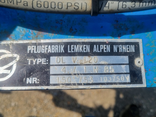 Chris Atkin & Son Ltd - Lemken DL 120V